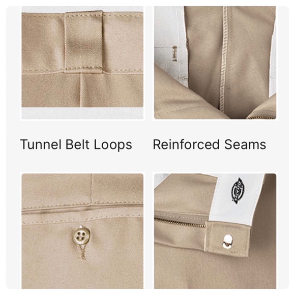 Dickies - 874® FLEX Work Pants, Dark Navy - 36X32 NWT - Picture 8 of 13